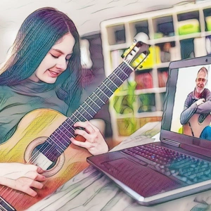 Онлайн курс акустической гитары